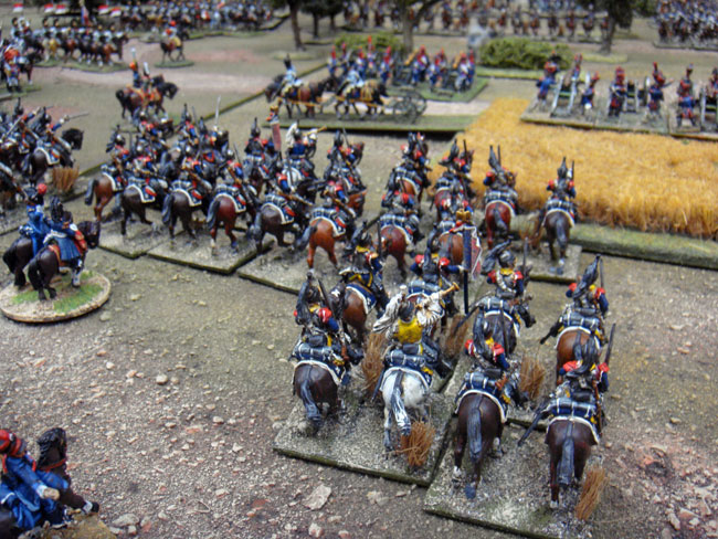 French Grande Freres prepare to stem the prussian advance
