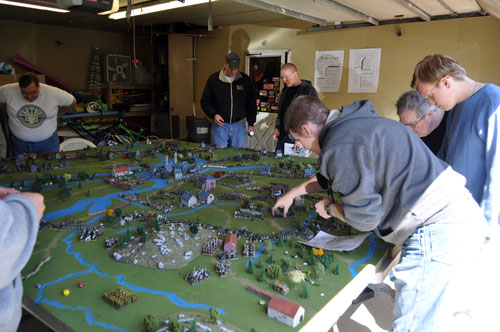 Re-fighting the Battle of Leipzig
