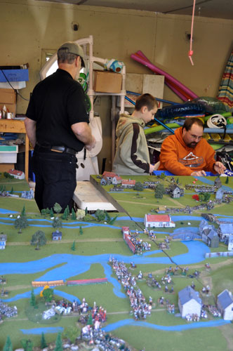 Re-fighting the Battle of Leipzig