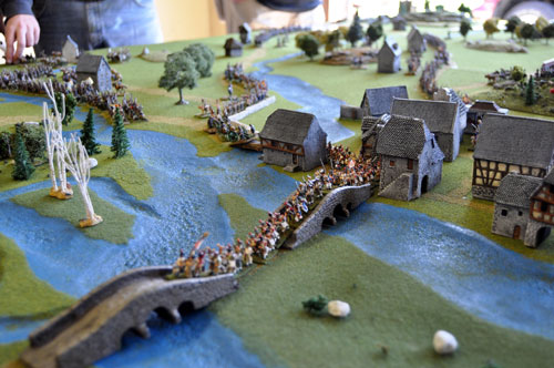 Re-fighting the Battle of Leipzig