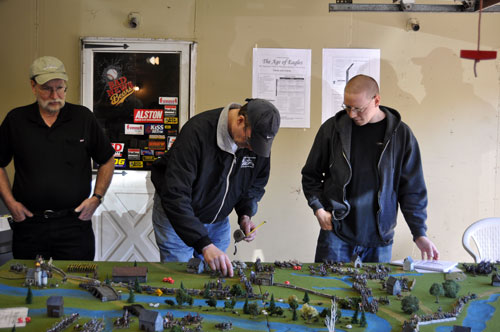 Re-fighting the Battle of Leipzig