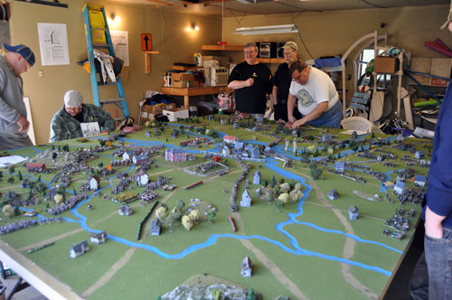 Re-fighting the Battle of Leipzig