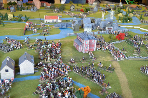 Re-fighting the Battle of Leipzig