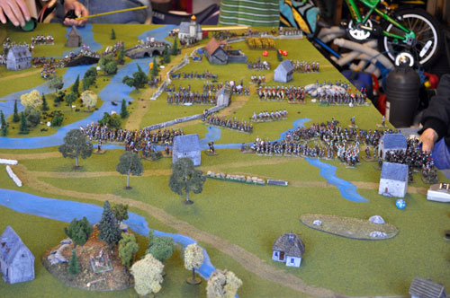 Re-fighting the Battle of Leipzig
