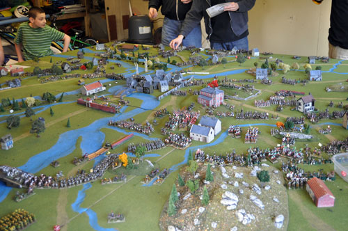 Re-fighting the Battle of Leipzig