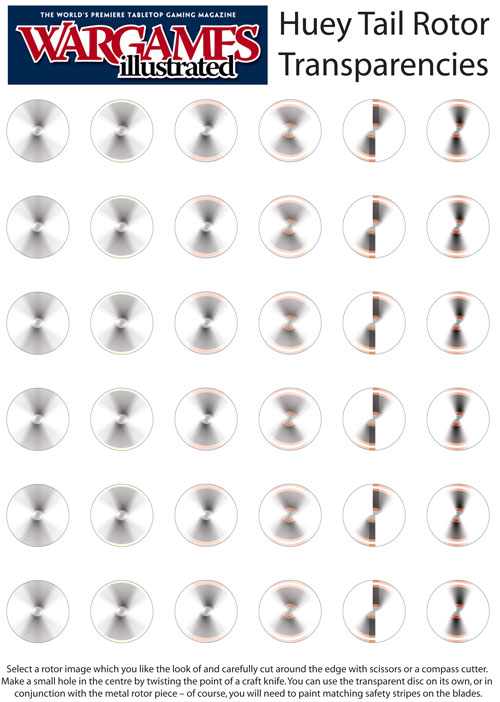 Huey Tail Rotor Transparencies Sheet Example