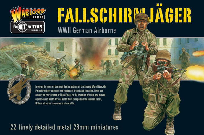 Warlord / Bolt Action Fallschirmjager box Warlord / Bolt Action Fallschirmjager box