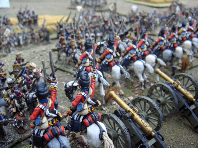 The Scots Greys charge in