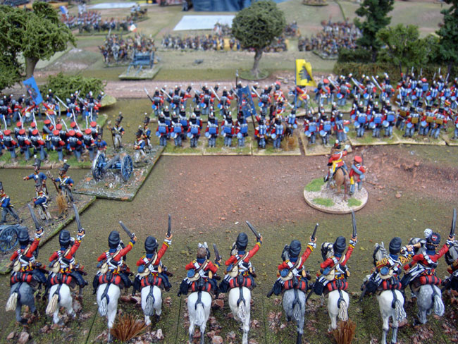 The Scots Greys prepare to attack
