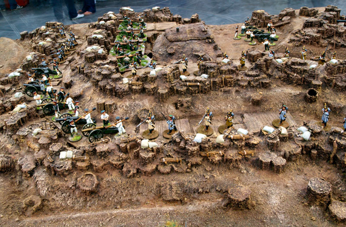 Our Sevastopol Table at Salute 2012