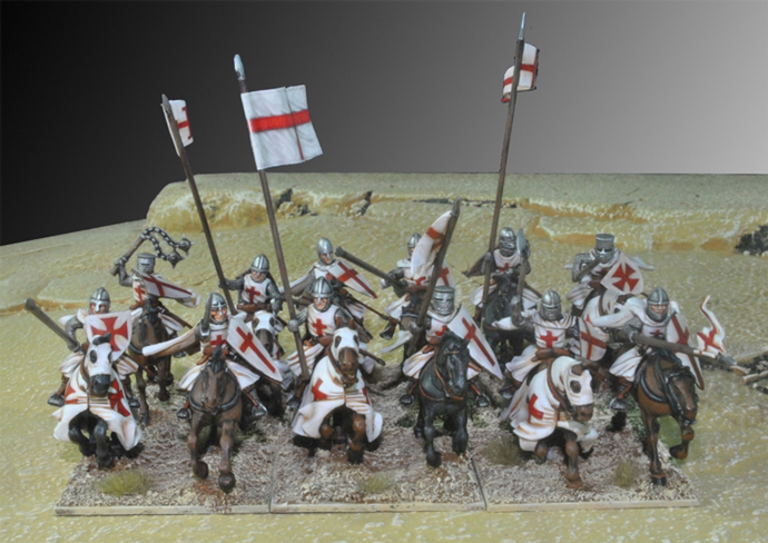 Mounted Sergents and Templar Knights by Fireforge Games