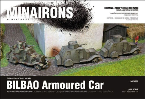 1/100 BILBAO Armoured Car Boxed Set