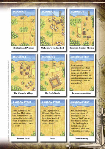 Wilkinson's Campaign Against the Slavers Cards