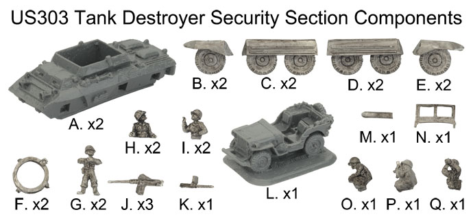 Tank Destroyer Security Section (US303)