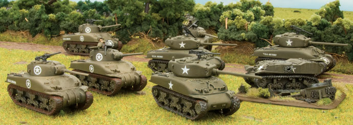 Tank Platoons and objective