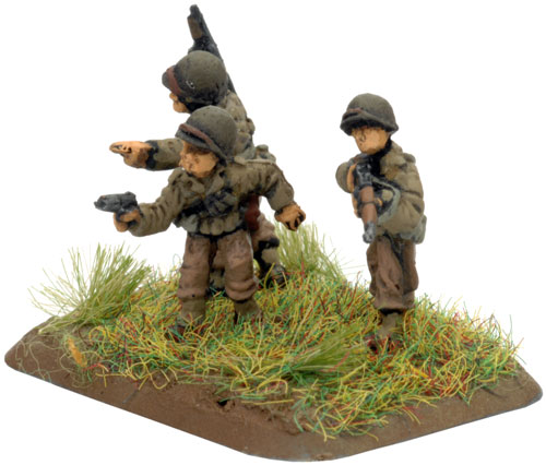 The Devil's Brigade Platoon Pioneer Command Rifle/MG Team (US748)
