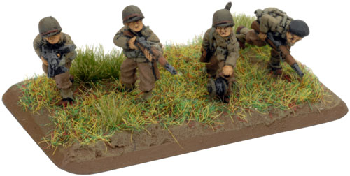 The Devil's Brigade Platoon Pioneer Rifle/MG Team (US748)