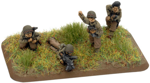The Devil's Brigade Platoon Pioneer Rifle/MG Team (US748)