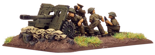 A Late War 25-pdr painted by Jeremy