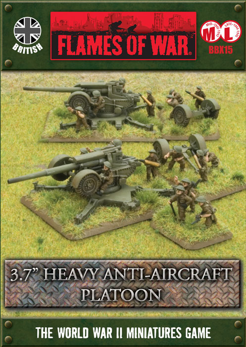 3.7” Heavy Anti-Aircraft Platoon Box (BBX15)
