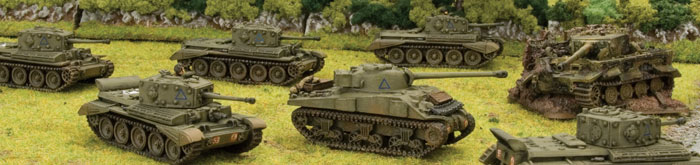 Cromwell and Firefly tanks