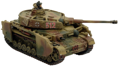 Panzer IV H tanks in combat