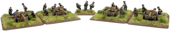 Fallschirmj&auml;ger 7.5cm PaK40 Anti-Tank Platoon (GBX33)
