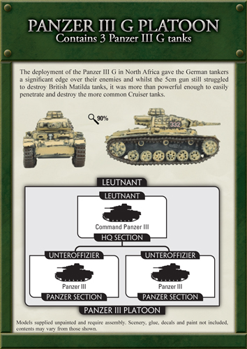 Panzer III G Platoon (GBX47)