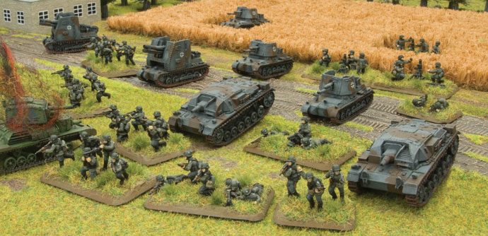 German Infantry & Panzers