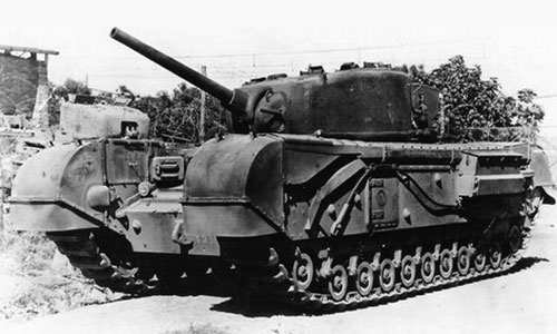 Churchill IV NA75, unique to the Italian campaign