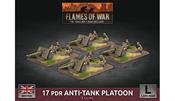 Flames of War 17 PDR Anti-tank Platoon BBX52 for sale online 