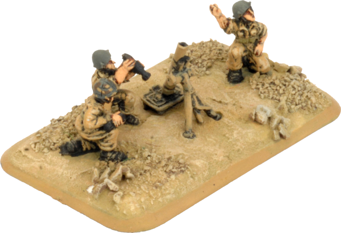Battlefront Miniatures Paracadutisti Mortar Platoon 