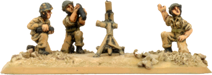 Battlefront Miniatures Paracadutisti Mortar Platoon 