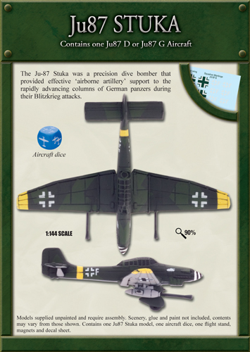 JU87 Stuka Flight (1:144) (AC002) JU87 Stuka Flight (1:144) (AC002)