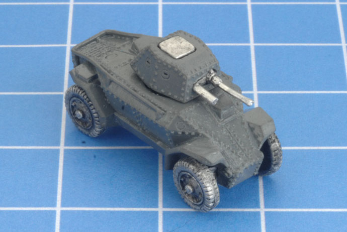 Assembling the Csaba Armoured Car