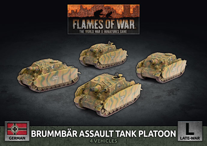 Brummbar Assault Tank Platoon (GBX164)