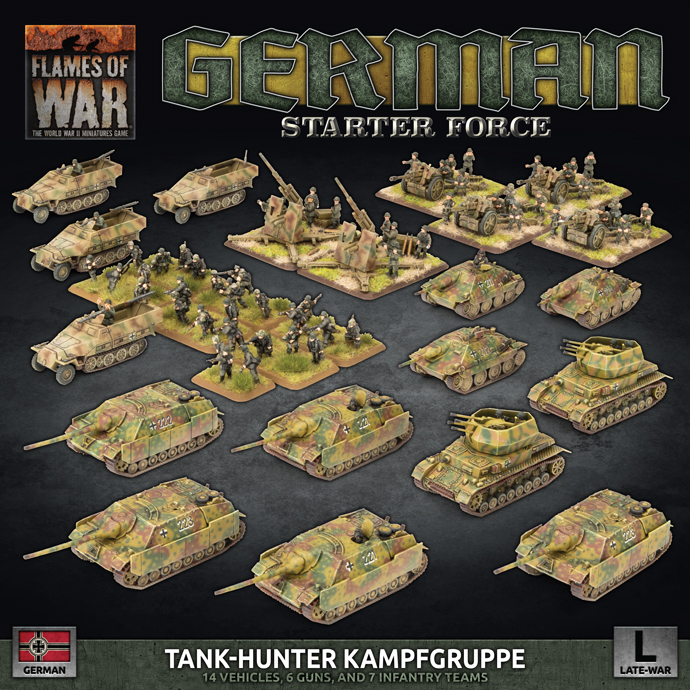 German Starter Force: Tank-hunter Kampfgruppe (Plastic) (GEAB20)