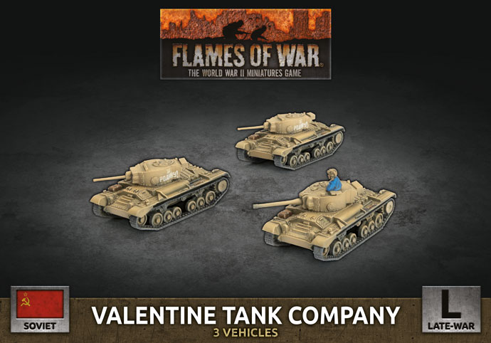 Valentine Tank Company (Plastic) (SBX69)