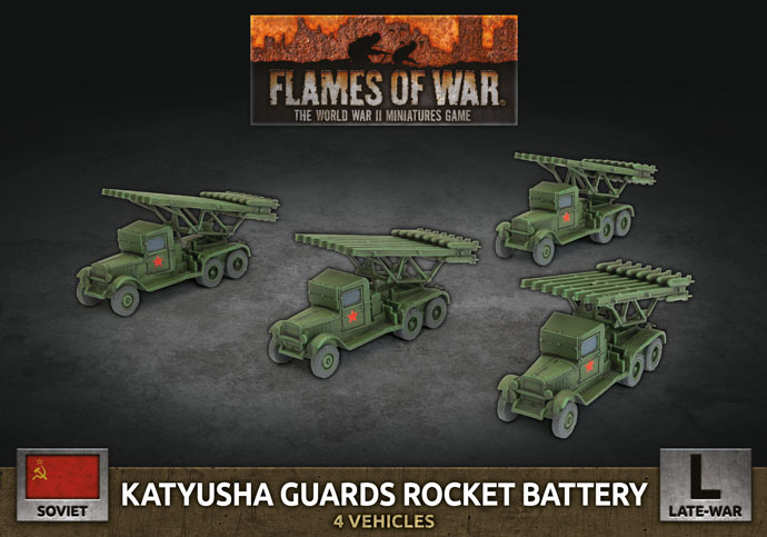 Katyusha Guards Rocket Battery (Plastic) (SBX74)