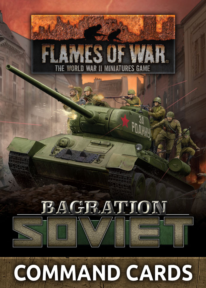 Bagration: Soviet command cards