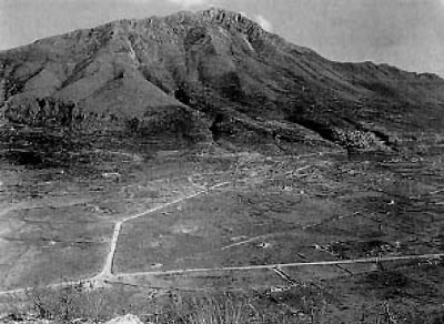 The view from the ambush position