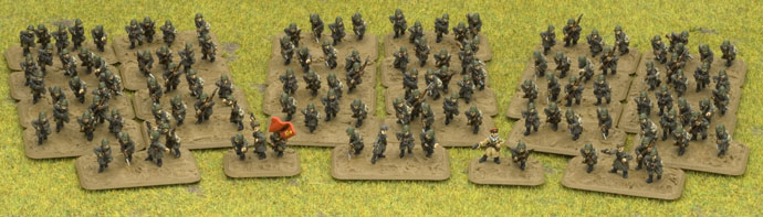 Strelkovy Company (painted by Wayne)