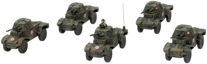 Some of Mike's Panhard AMD-35