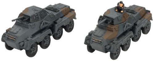 The 8-rads of Mike's Leichte Panzerkompanie