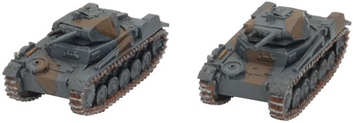 The tanks of Mike's Leichte Panzerkompanie