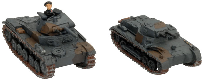 The tanks of Mike's Leichte Panzerkompanie