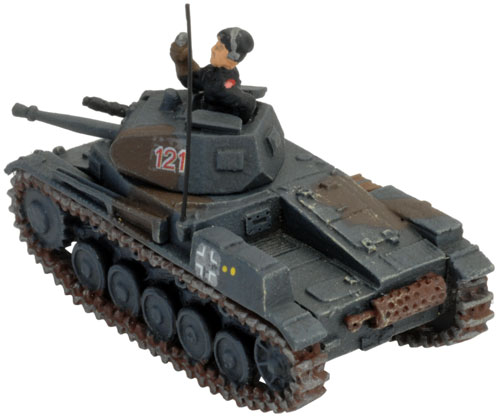 An example of Mike's Panzer II C (early)