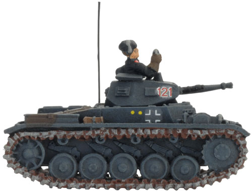 An example of Mike's Panzer II C (early)
