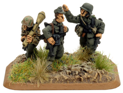 Gebirgsjager Command Panzerfaust SMG team