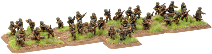 Motorised Rifle Platoon with HQ Section and four Rifle Squads